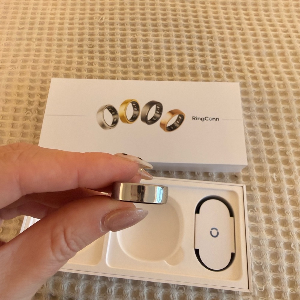 RingConn Smart Ring Set - Silver - Picture 5 of 10